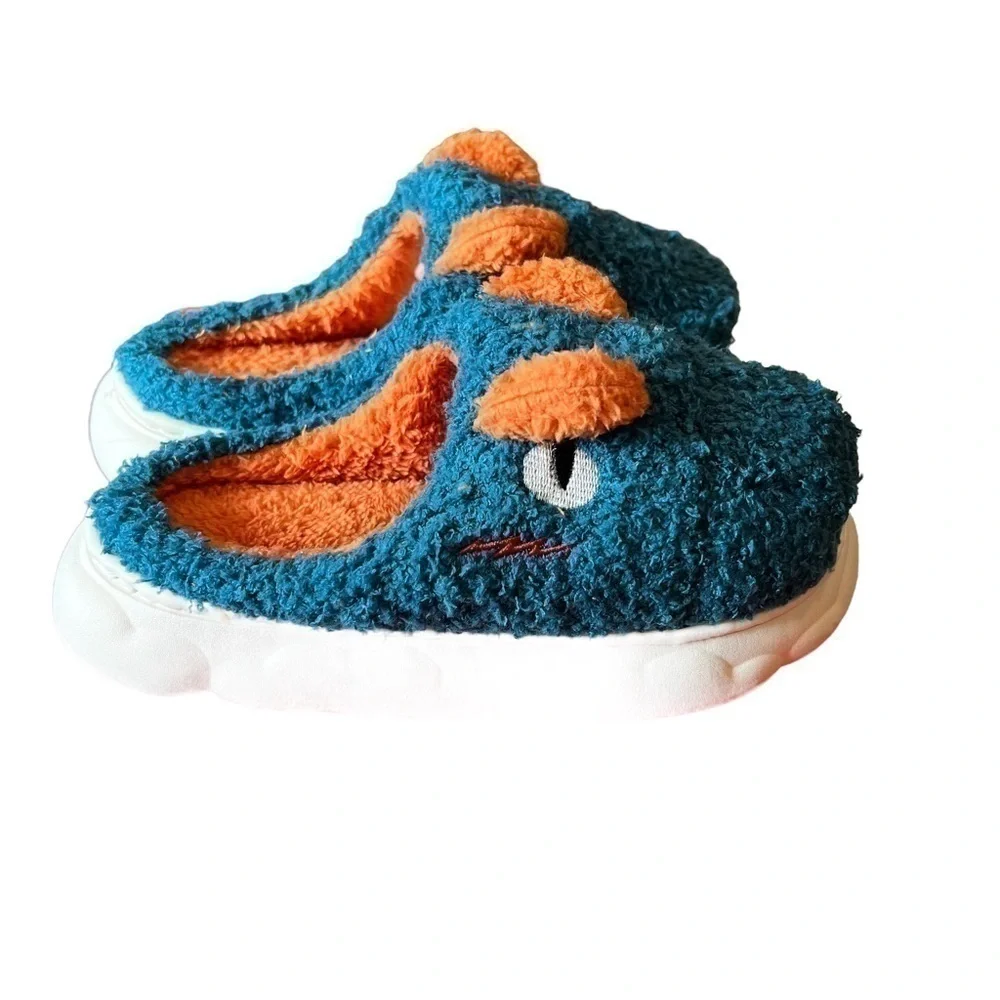 Kids Animal Fuzzy House Slippers